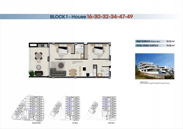 Apartamento 2 habitaciones 78m² en venta - El pinet — 14