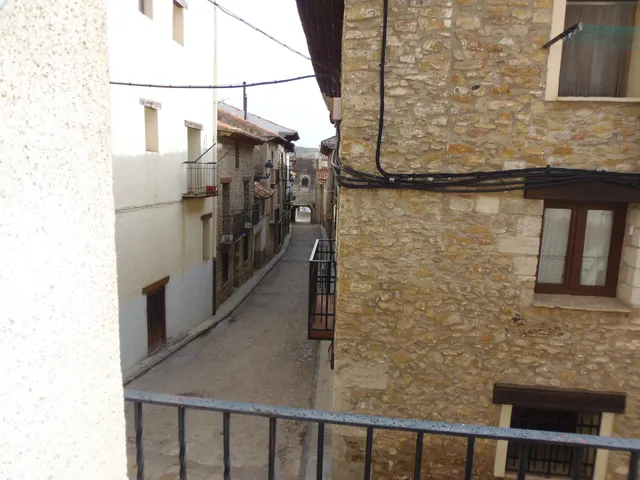 Casa grande haciendo esquina en el centro del pueblo, con patio grande, planta baja, dos alturas — 8