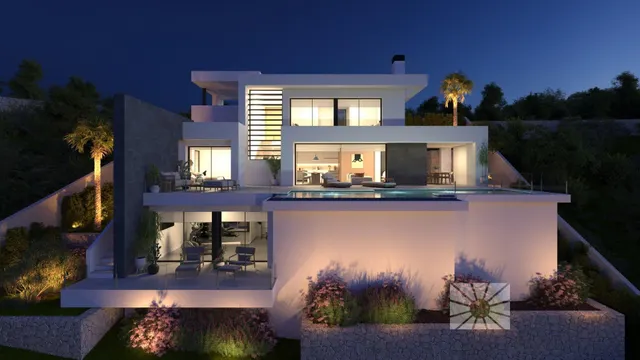 Villa con vistas al mar y piscina privada en venta en Cumbres del Sol — 6