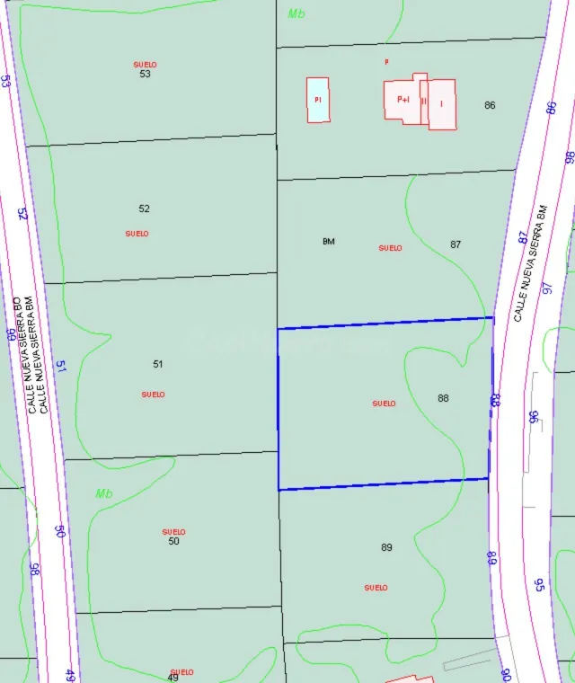 Parcela en venta - Urbanizacion nueva sierra
