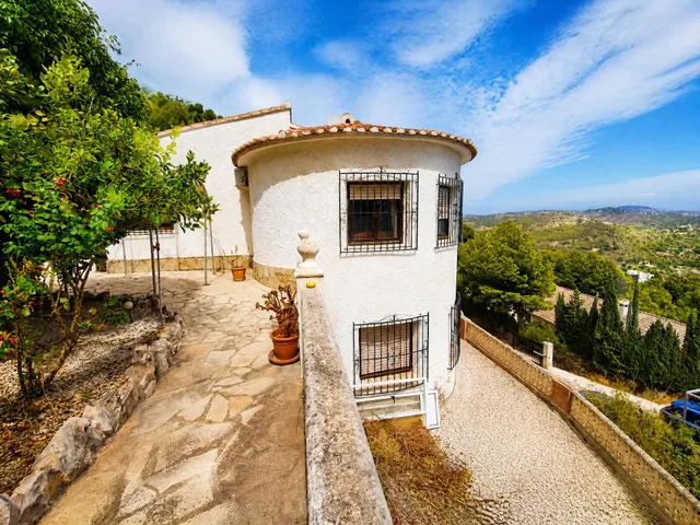 Villa Mediterránea en Calpe con vistas al mar, Peñón de Ifach y apartamento independiente — 25