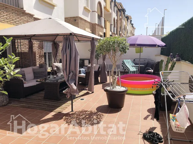 ¡Las Salinas de Vera! Espectacular en residencial con piscina, garaje y terraza de vistas al mar — 12