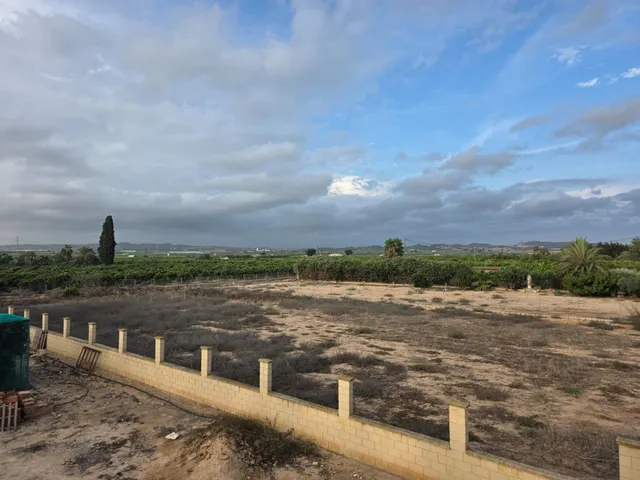 Espectacular finca rústica con proyecto de construcción y licencia en Los Montesinos — 20
