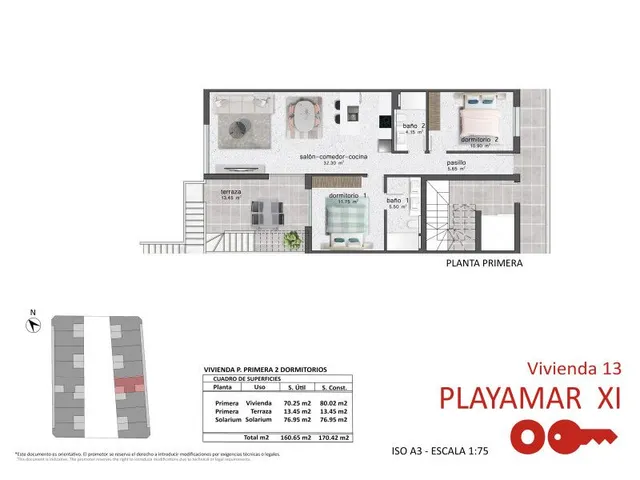 Apartamento 3 habitaciones 75m² en venta - Zona Pueblo — 20