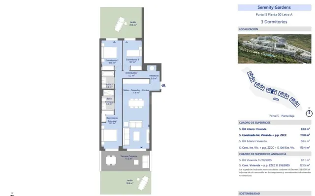 Apartamento 2 habitaciones 108m² en venta - La Galera — 15
