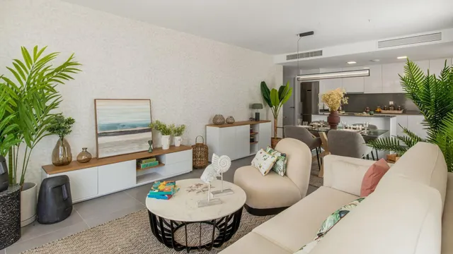 Apartamento primera planta de 3 dormitorios y 2 baños con vistas al mar. Mijas Costa — 8