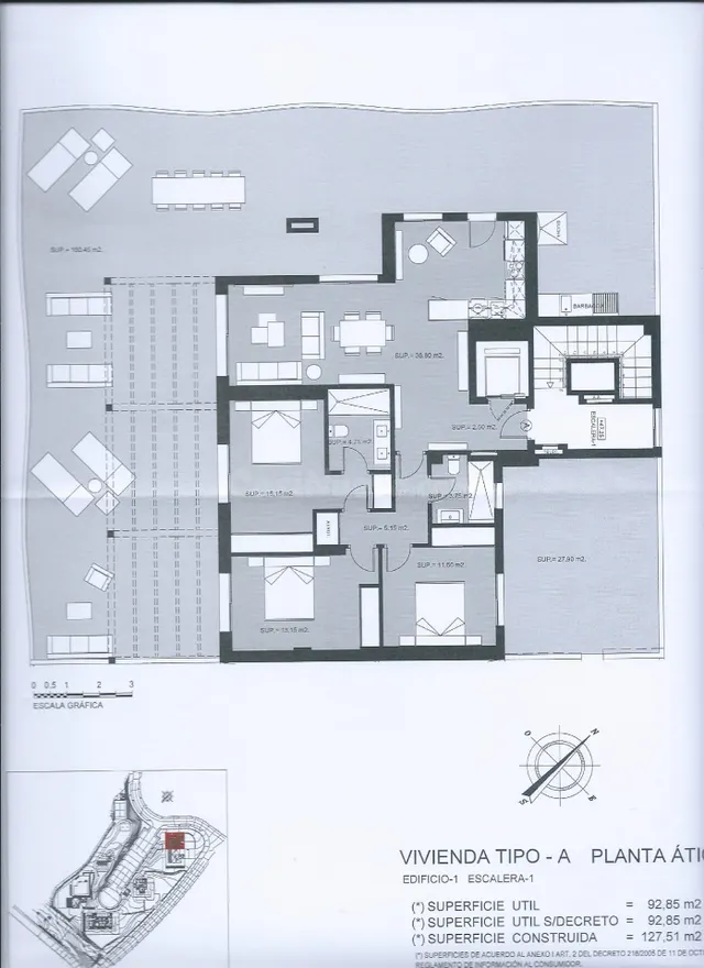 Ático 3 habitaciones 127m² en venta - El faro — 4