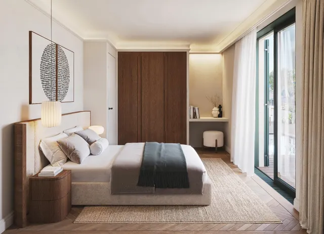Planta baja de dos habitaciones con piscina comunitaria en El Molinar, Obra Nueva — 5