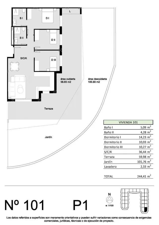 Apartamento 3 habitaciones 80m² en venta - Pueblo 9 — 15