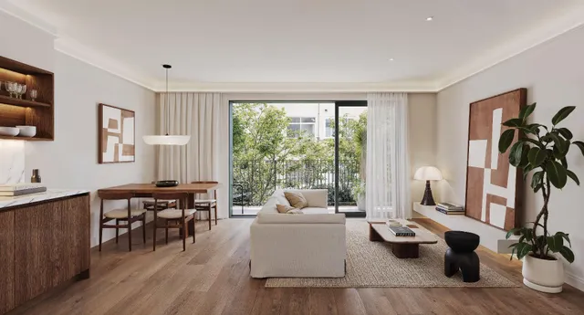 Piso de dos habitaciones con piscina comunitaria en El Molinar, Obra Nueva — 7