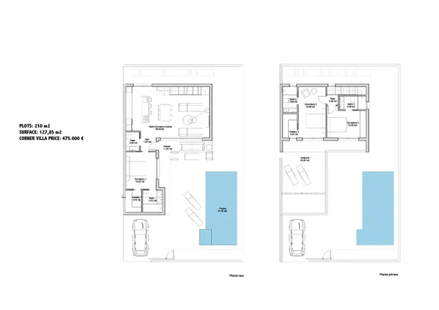 VILLAS DE OBRA NUEVA EN SAN JAVIER — 14