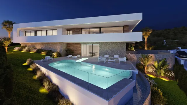Villa a la venta en Benitachell con impresionantes vistas al mar y equipamiento de alta calidad. — 7
