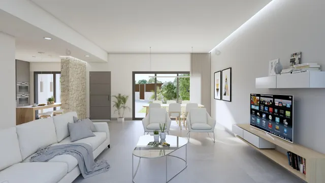 Preciosa villa independiente de 3 dormitorios en el campo de golf en Pilar de la Horadada — 2