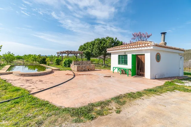 Finca rústica en venta con casa, nave y piscina - foto 4