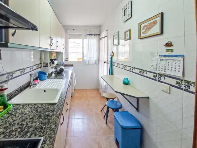 Planta baja con piscina y parking en primera linea de playa de Miramar — 41