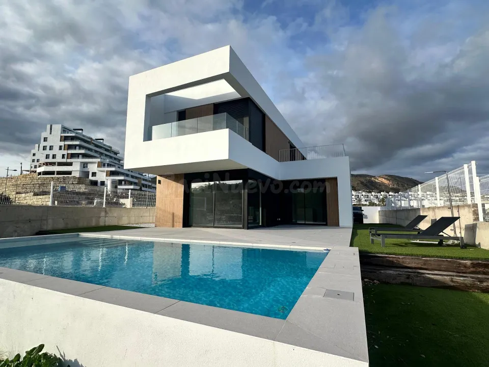 Villas de obra nueva en balcon de Finestrat