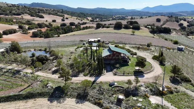 Exclusiva finca con viñedos y bodega en Inazares