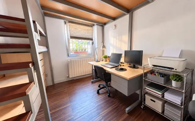 Vivienda singular de arquitectura de autor con techos de 4 metros y un excepcional aprovechamiento del espacio — 6