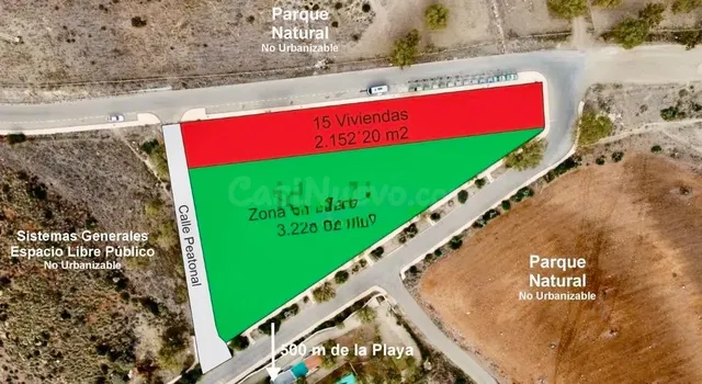 Oportunidad única para promotores: solar para 15 viviendas a 500 metros de la playa de San José — 6