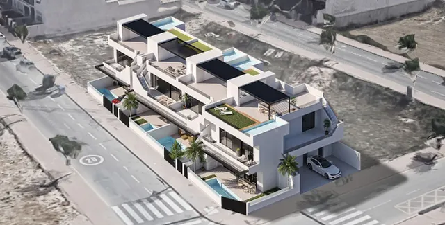 Bungalow Planta Alta 3 habitaciones 249m² en venta - Lo Pagán — 7
