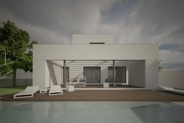 Parcela exclusiva con estructura de Chalet independiente y piscina en Urb. El Montecillo, Las Gabias — 39