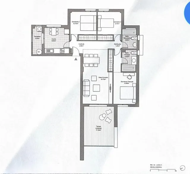 Apartamento 3 habitaciones 122m² en venta - Riviera del sol — 17