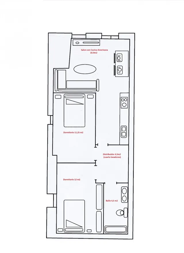 Casa para Reformar, ideal para apartamento turístico