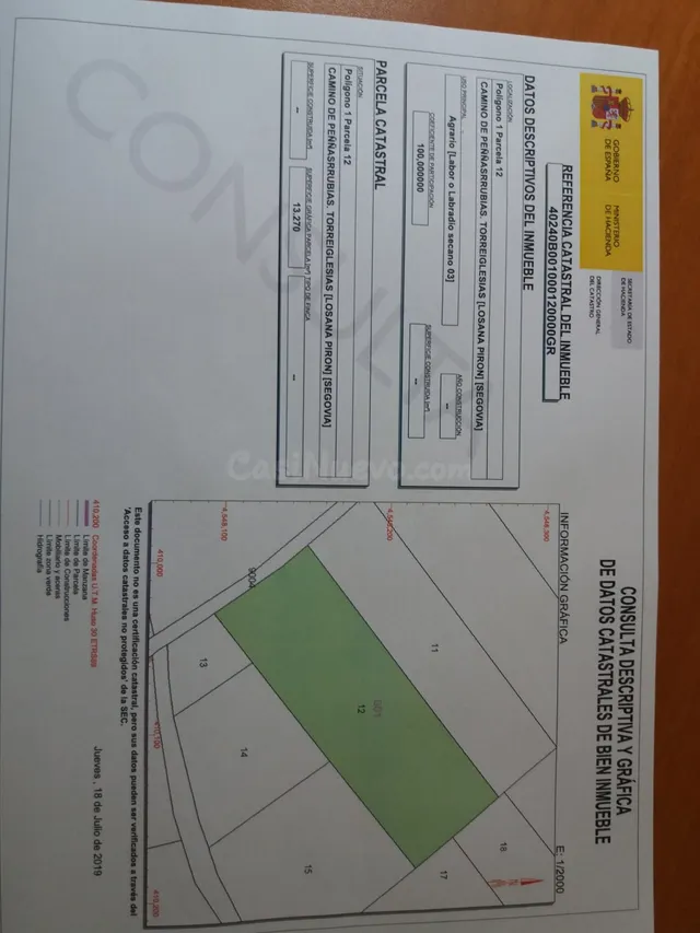 parcela rustica-venta-losana de piron - foto 2