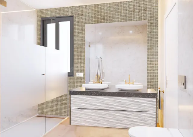Chalet pareado moderno con piscina privada y semisótano en Alhaurín de la Torre — 22
