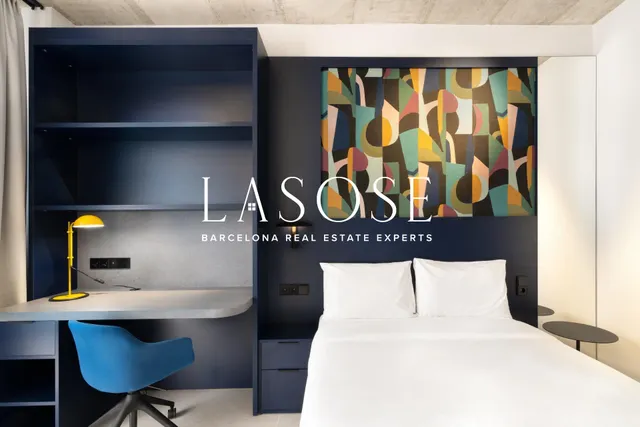 Precioso studio en un lujoso coliving a pocos metros de la playa de Bogatell — 10