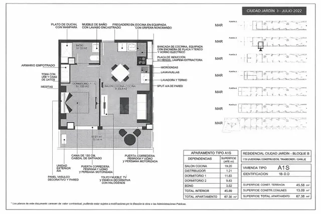 1857_APARTAMENTO DE OBRA NUEVA EN CONSTRUCCIÓN DE 1 DORMITOR - foto 2