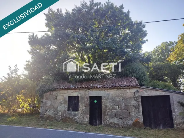 Finca urbana en Trasmonte (Ames) con edificación para rehabi - foto 3