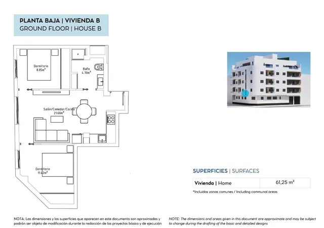 Apartamentos de nueva construcción en el centro de Torrevieja, cerca de Playa del Cura — 22