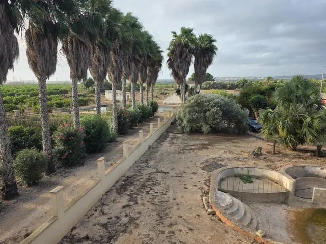 Espectacular finca rústica con proyecto de construcción y licencia en Los Montesinos — 12