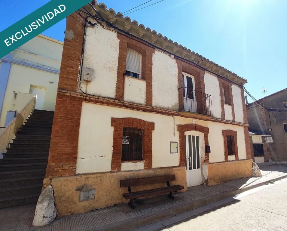 ¡Diseña la casa de tus sueños! Casa unifamiliar con gran terreno y vistas al campo en Albalatillo