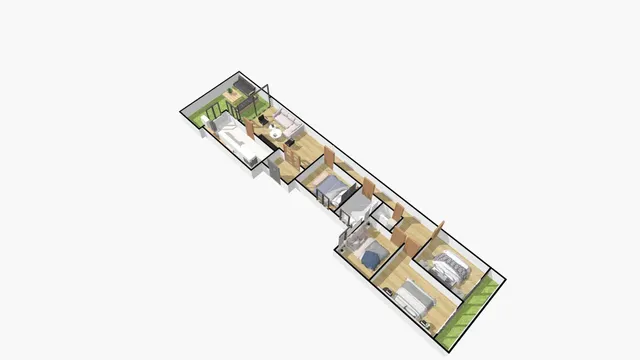 Vivienda SIN ASCENSOR de cuatro dormitorios en segunda línea de playa — 44