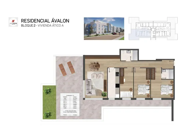 PROMOCIÓN DE PISOS EN SANCIBRIÁN (SANTA CRUZ DE BEZANA)- RESIDENCIAL ÁVALON. 1ª FASE — 19