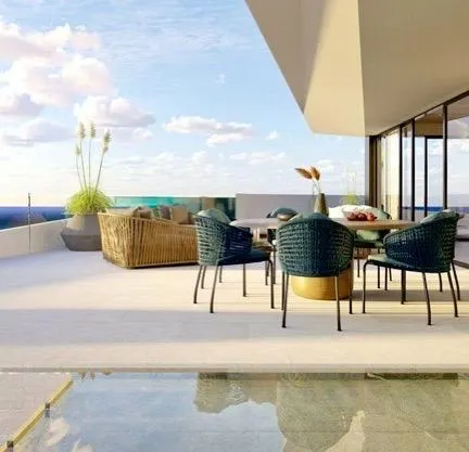 MAJESTUOSO BAJO ELEVADO, CON 134M2 DE TERRAZA ORIENTADA AL SUROESTE, CON VISTAS PANORAMICAS AL MAR. — 6