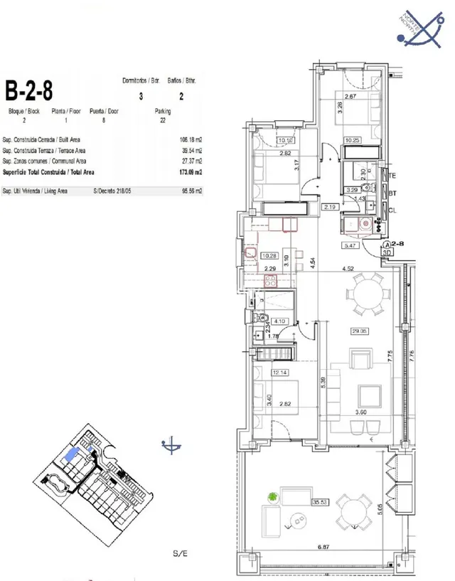 Apartamento 3 habitaciones 105m² en venta - Costa Del Sol — 37