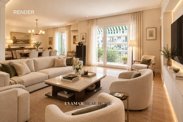 Exclusiva vivienda señorial de 214 m2 en Jaime III – Palma e