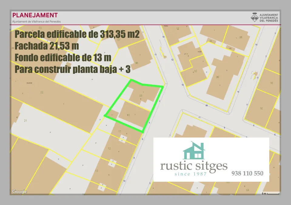 PARACELA PARA CONSTRUCCIÓN RESIDENCIAL