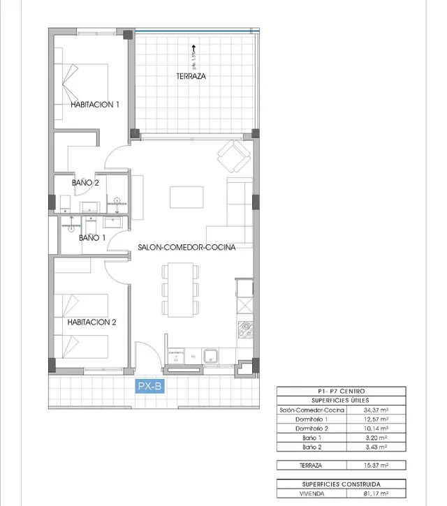 Apartamento de 2 dormitorios de nueva construcción a la venta en Cala Finestrat, Villajoyosa — 8