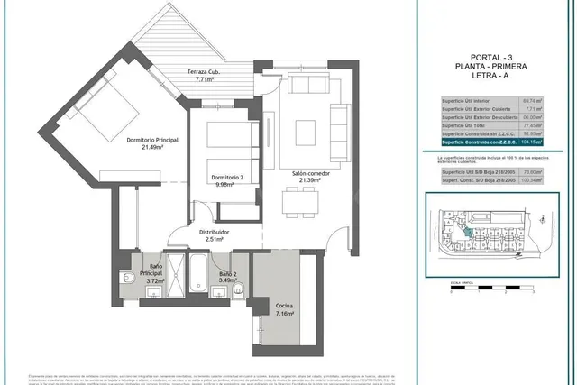 Apartamento 1 habitación 95m² en venta - El Tomillar — 10