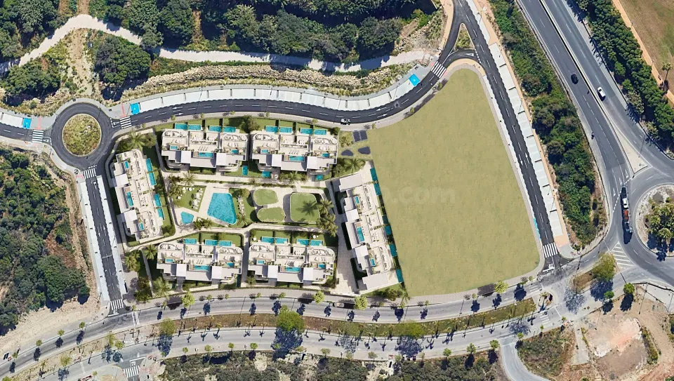 Apartamento de 2 dormitorios en obra nueva – Oeste de Estepona.