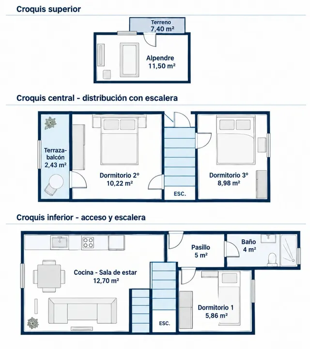 ¡UNA CASA para REFORMAR a tu gusto en  CARBALLO( A Coruña) por 59.900€! — 33
