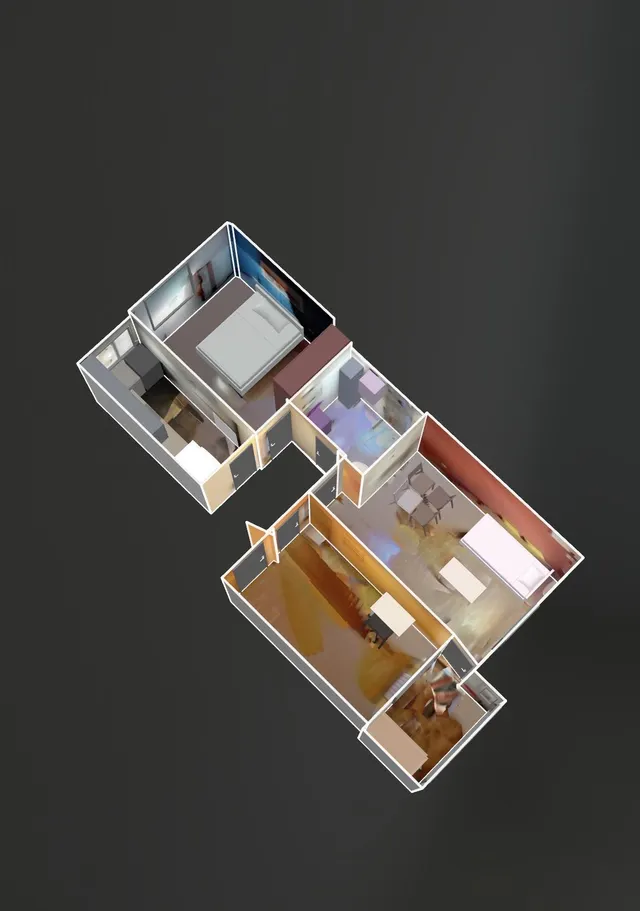 Piso 2 habitaciones 61m² en venta - Cerro del oro — 36