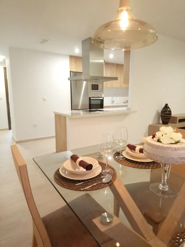 ESTUPENDO APARTAMENTO DE OBRA NUEVA 3 DORMITORIOS 2 BAÑOS  CON PISCINA EN ORIHUELA COSTA , ALICANTE — 12