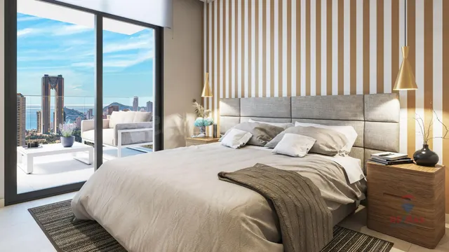 Ático de 3 habitaciones y 3 baños en el Eagle Tower de Benid - foto 4