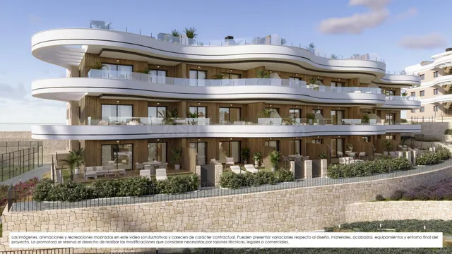 Apartamentos de nueva construcción en venta en Finestrat con