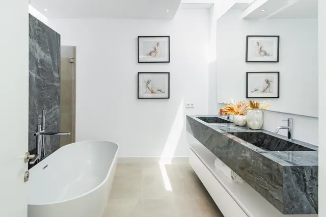 Villas de lujo de obra nueva el irbanización el paraiso, Estepona, costa del sol — 17